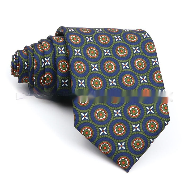 Business Polyester Men's Printed Workplace Tie - 𝓢𝓱𝓸𝓹𝓵𝓮𝓬𝔂