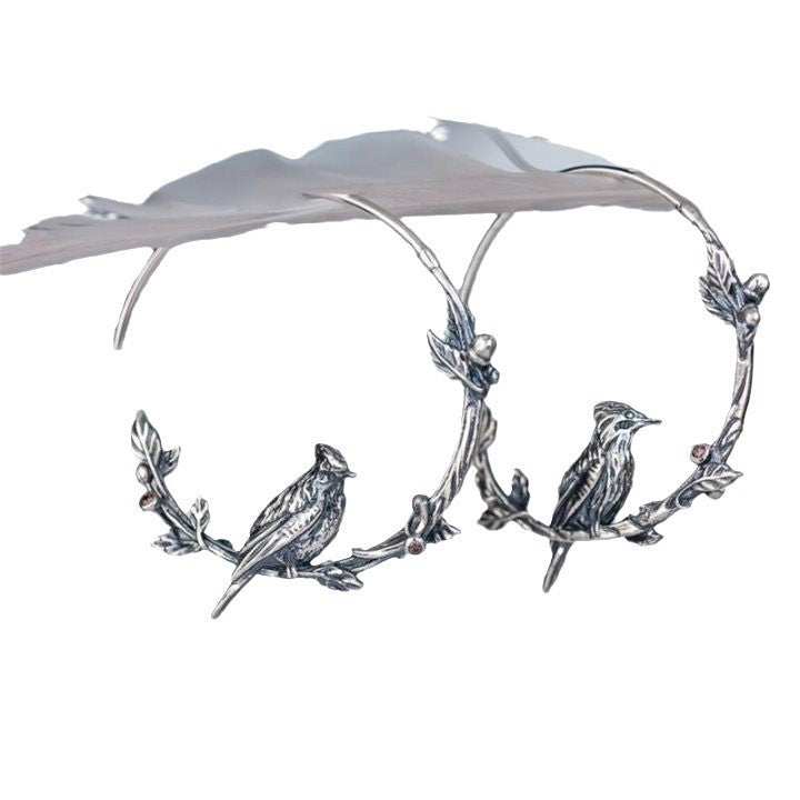 Animal Plant Leaves Flower Earrings Earrings