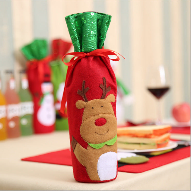 Christmas Decorations Christmas Wine Bottle Socks - 𝓢𝓱𝓸𝓹𝓵𝓮𝓬𝔂