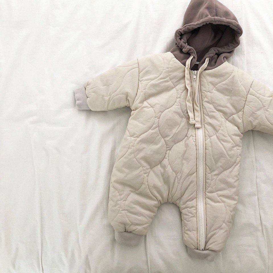 Baby Padded Quilted Kumpsuit Outing Clothes - 𝓢𝓱𝓸𝓹𝓵𝓮𝓬𝔂