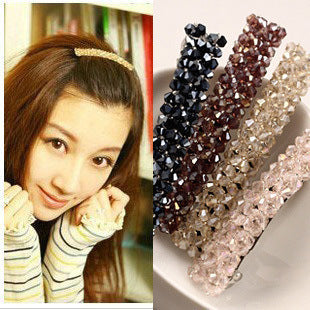 Four Rows Of Crystal Hair Clips, Spring Clips - 𝓢𝓱𝓸𝓹𝓵𝓮𝓬𝔂