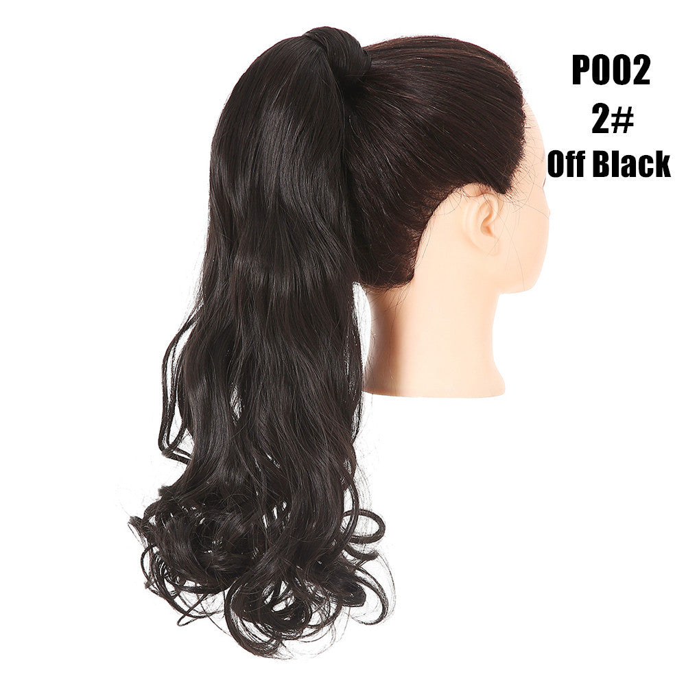 European And American Style Wig Fluffy Natural Ponytail - 𝓢𝓱𝓸𝓹𝓵𝓮𝓬𝔂