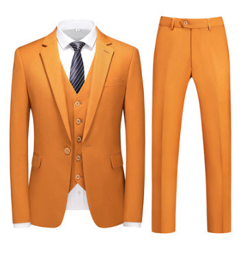 Men's Suit Three-piece Suit Business Wear Formal Wear - 𝓢𝓱𝓸𝓹𝓵𝓮𝓬𝔂