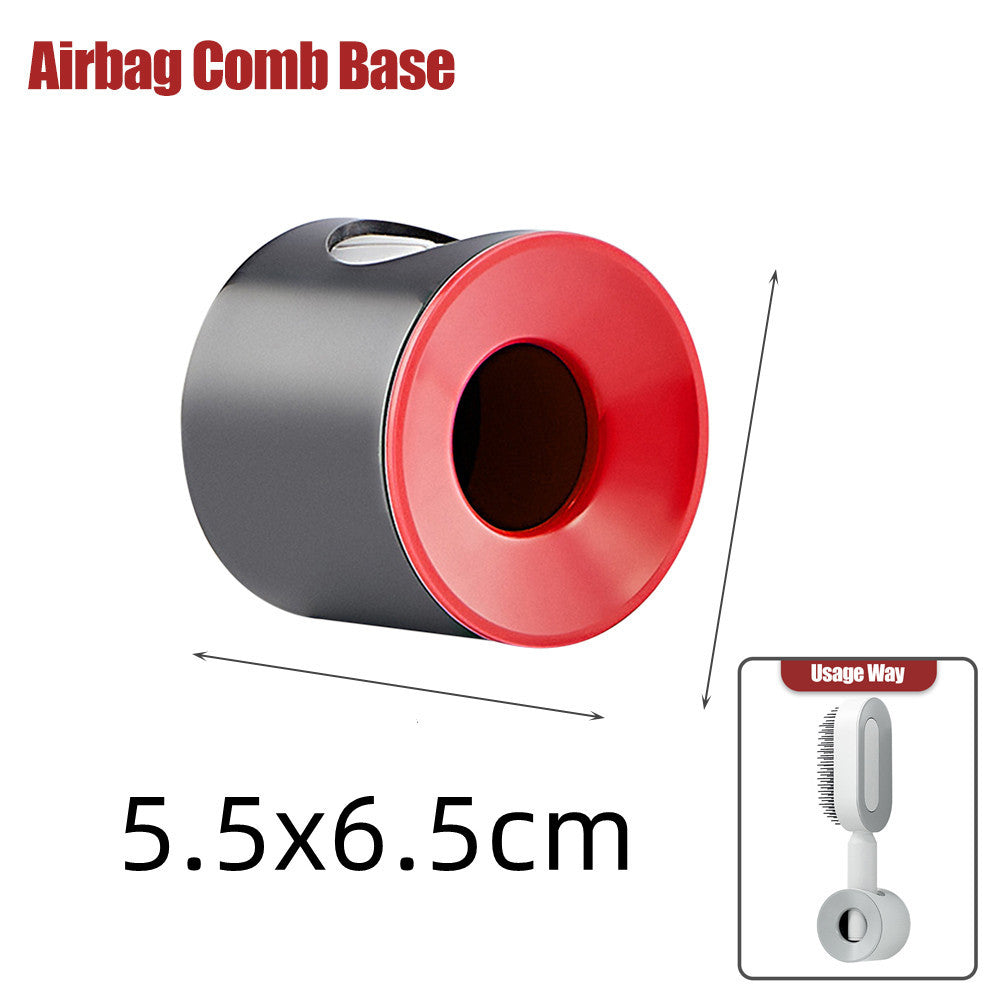 Self Cleaning Hair Brush For Women One-key Cleaning Hair Loss Airbag Massage Scalp Comb Anti-Static Hairbrush - 𝓢𝓱𝓸𝓹𝓵𝓮𝓬𝔂