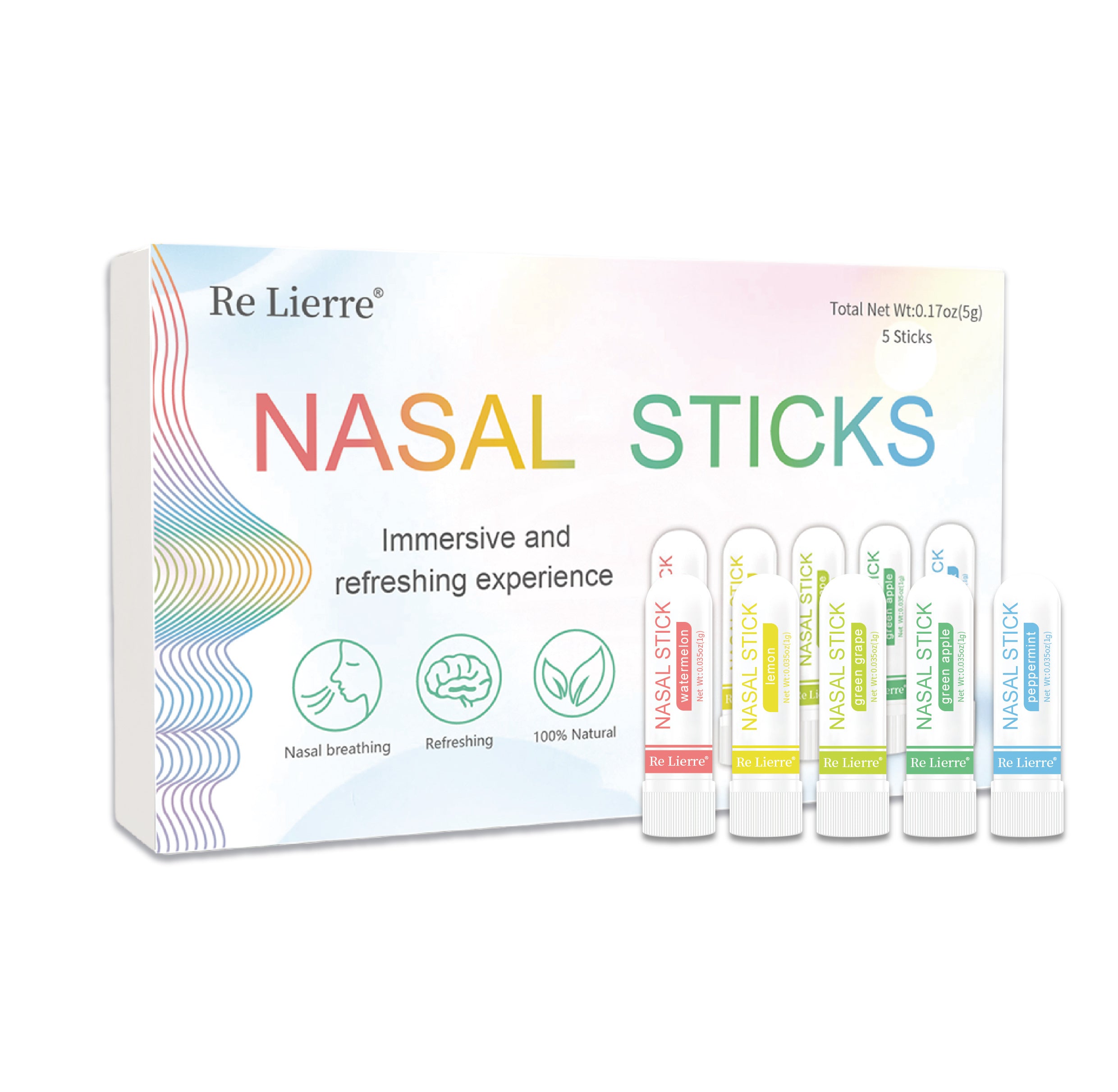 Re Lierre 5-in-1 Nasal  Energy Bar - 𝓢𝓱𝓸𝓹𝓵𝓮𝓬𝔂