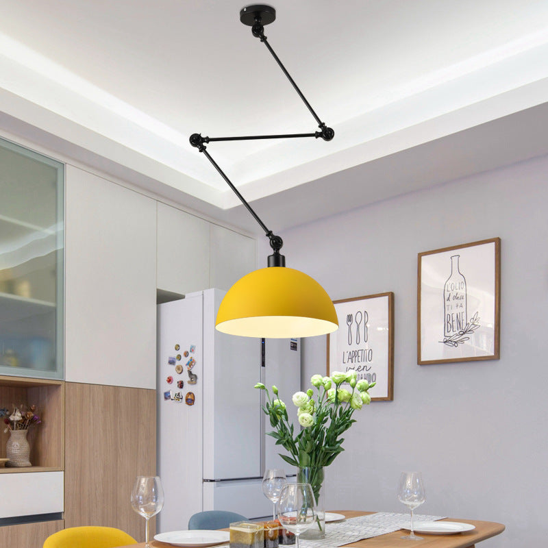 Simple And Adjustable Lamp Creative Dining Room Bedroom Collapsible Chandelier - 𝓢𝓱𝓸𝓹𝓵𝓮𝓬𝔂