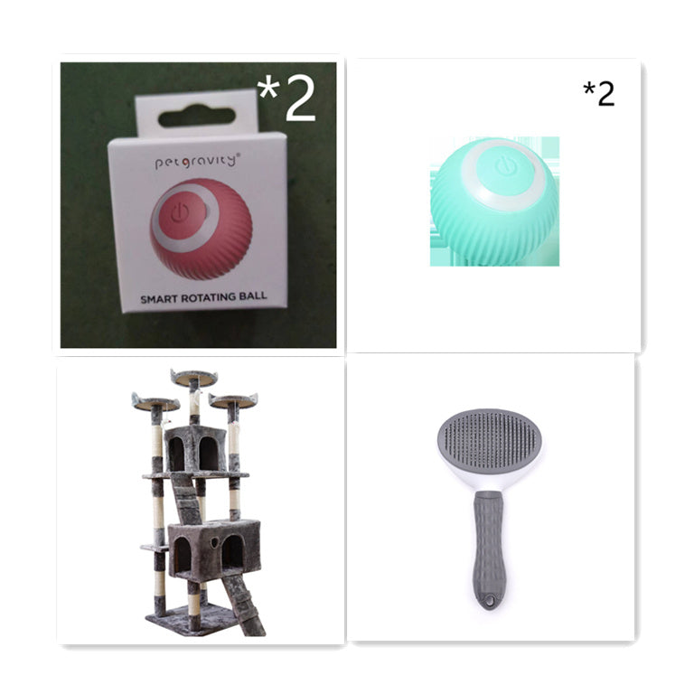 Cat Gravity Intelligent Rolling Ball Tease Toy Pet Automatic Rotating Ball - 𝓢𝓱𝓸𝓹𝓵𝓮𝓬𝔂