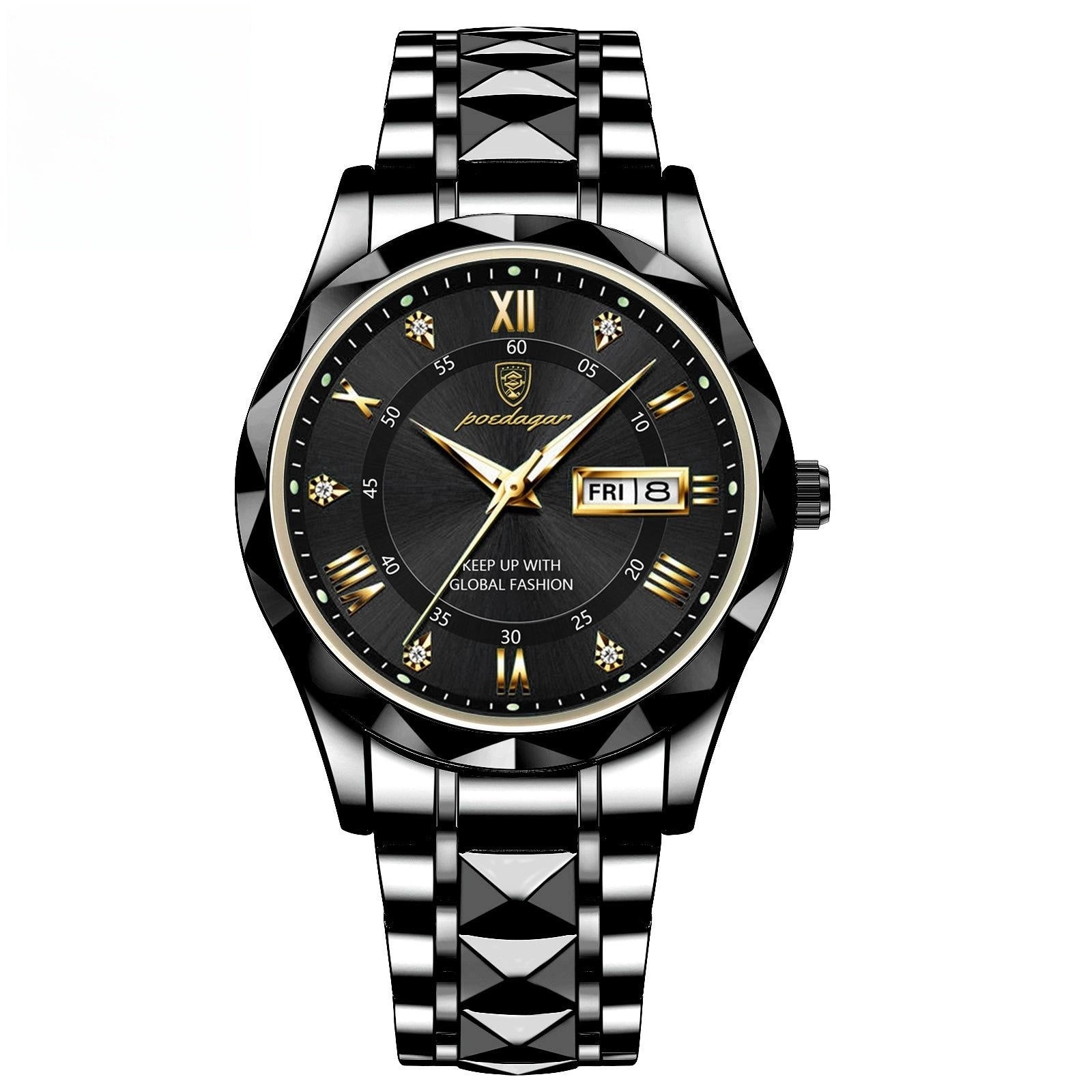 Men's Waterproof Double Calendar Luminous Quartz Watch - 𝓢𝓱𝓸𝓹𝓵𝓮𝓬𝔂