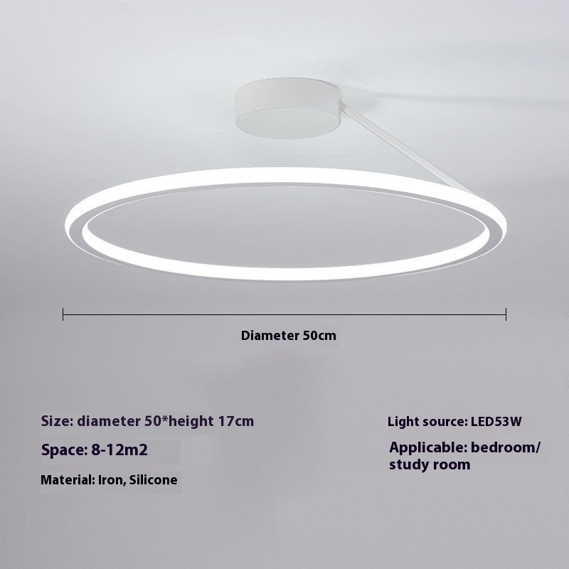 Simple Modern Led Ceiling Light Room Round Lighting - 𝓢𝓱𝓸𝓹𝓵𝓮𝓬𝔂