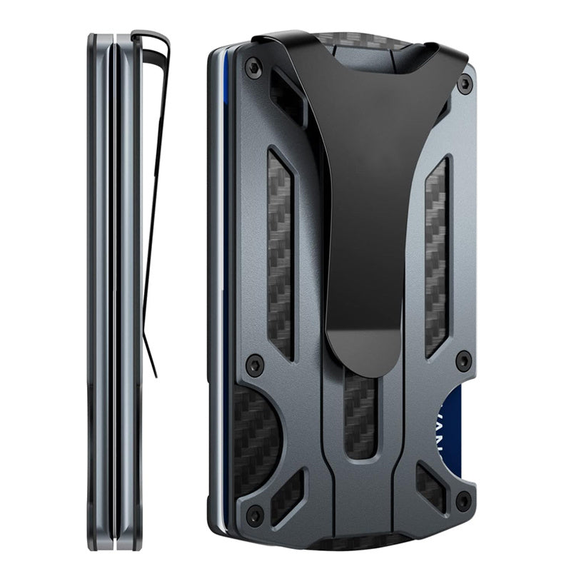 Aluminum Alloy RFID Anti-theft Card Holder Metal Wallet - 𝓢𝓱𝓸𝓹𝓵𝓮𝓬𝔂