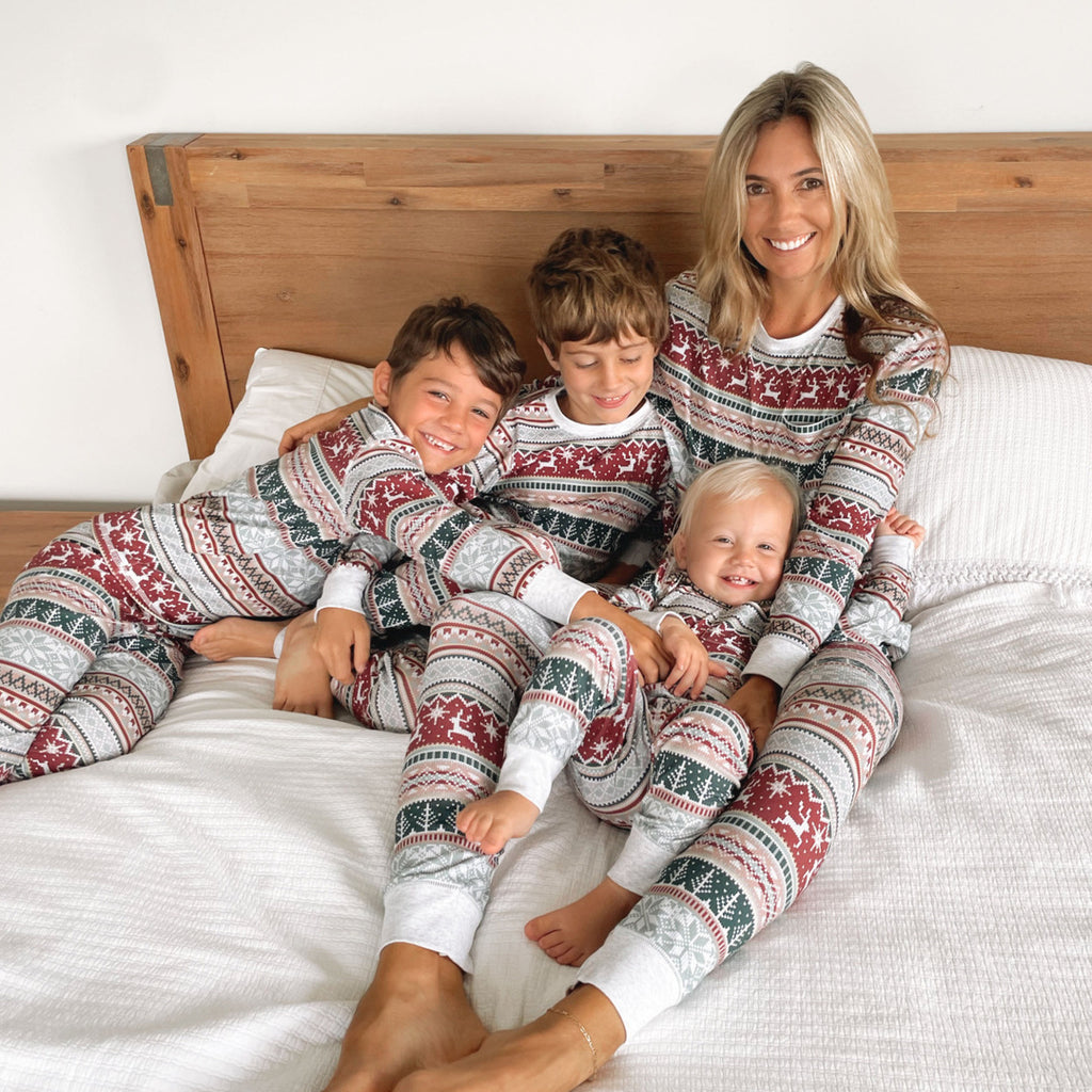 Christmas Printed Parent-child Wear Homewear Family Set Pajamas - 𝓢𝓱𝓸𝓹𝓵𝓮𝓬𝔂