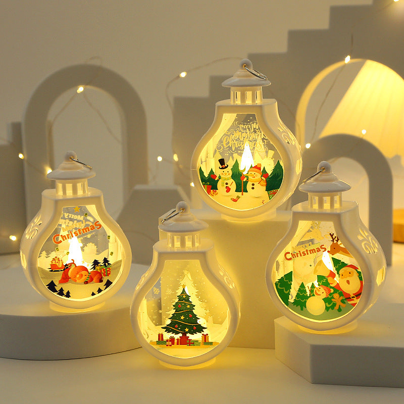 Christmas Candle Lamp Romantic Ornaments - 𝓢𝓱𝓸𝓹𝓵𝓮𝓬𝔂