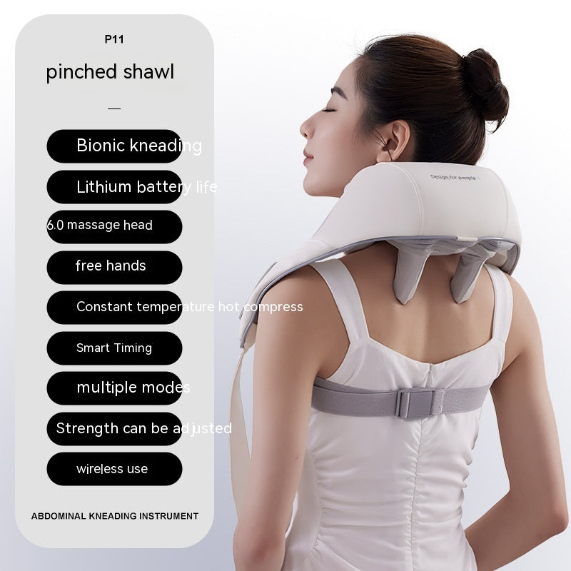 Oblique Muscle Shoulder And Neck Massager Clip Kneading Electric - 𝓢𝓱𝓸𝓹𝓵𝓮𝓬𝔂