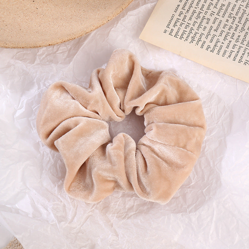 Flannel Hair Tie Hair Rope Amazon Velvet Fashion Ponytail Hair Accessories - 𝓢𝓱𝓸𝓹𝓵𝓮𝓬𝔂