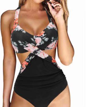 Cross Midriff Outfit Sexy Swimsuit Women - 𝓢𝓱𝓸𝓹𝓵𝓮𝓬𝔂