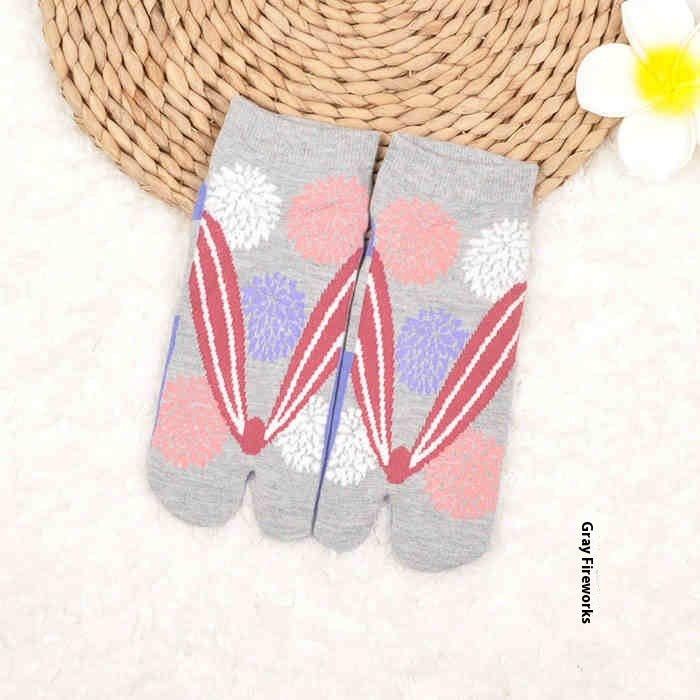 Two-toe Socks Split Toe Women's Cotton Socks - 𝓢𝓱𝓸𝓹𝓵𝓮𝓬𝔂
