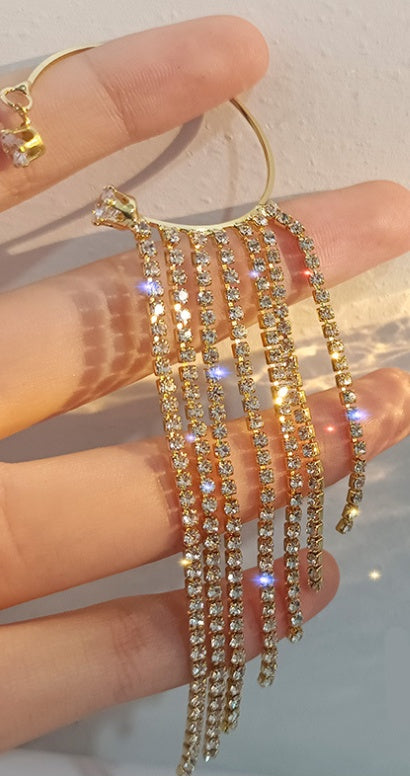 Fashionable And Simple Long Tassel Earrings - 𝓢𝓱𝓸𝓹𝓵𝓮𝓬𝔂