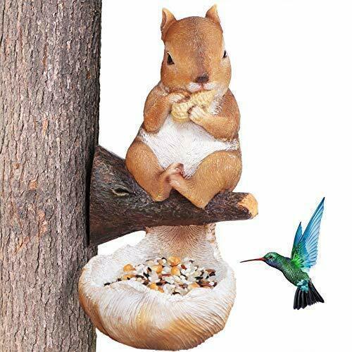 Cute Squirrel Bird Feeder For Garden Decoration - 𝓢𝓱𝓸𝓹𝓵𝓮𝓬𝔂