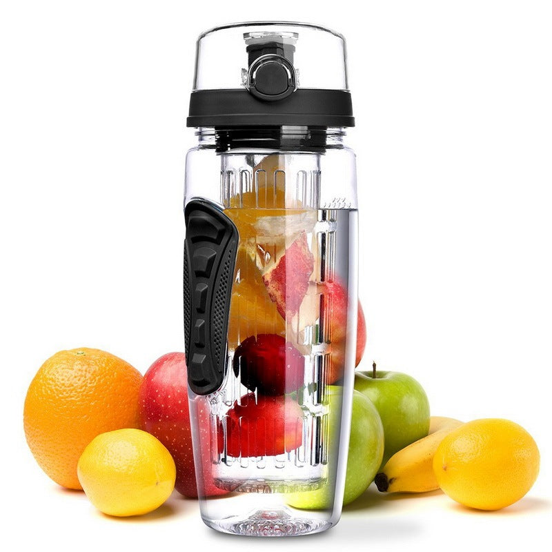 32Oz Fruit Infusing Infuser Water Bottle Water Fruit Bottle BPA Free Plastic Sport Fruit Infuser Water Bottles With Infuser Juice Shaker Drink Bottle Of Water - 𝓢𝓱𝓸𝓹𝓵𝓮𝓬𝔂