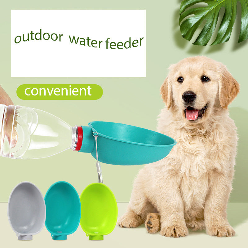 Portable Dog Drinking Bowl Outdoor Water Feeding Pet Outside Water Cup Dog Kettle For Small Breeds Dogs Pets Products - 𝓢𝓱𝓸𝓹𝓵𝓮𝓬𝔂