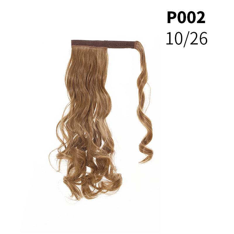 European And American Style Wig Fluffy Natural Ponytail - 𝓢𝓱𝓸𝓹𝓵𝓮𝓬𝔂