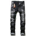 men jeans famous D2 Men slim jeans pants mens denim trousers zipper blue hole Pencil Pants - 𝓢𝓱𝓸𝓹𝓵𝓮𝓬𝔂