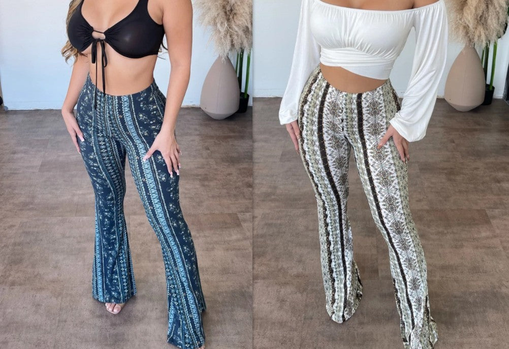 High Elastic Tight Pants Slim Sexy Print Trousers Womens Clothing - 𝓢𝓱𝓸𝓹𝓵𝓮𝓬𝔂