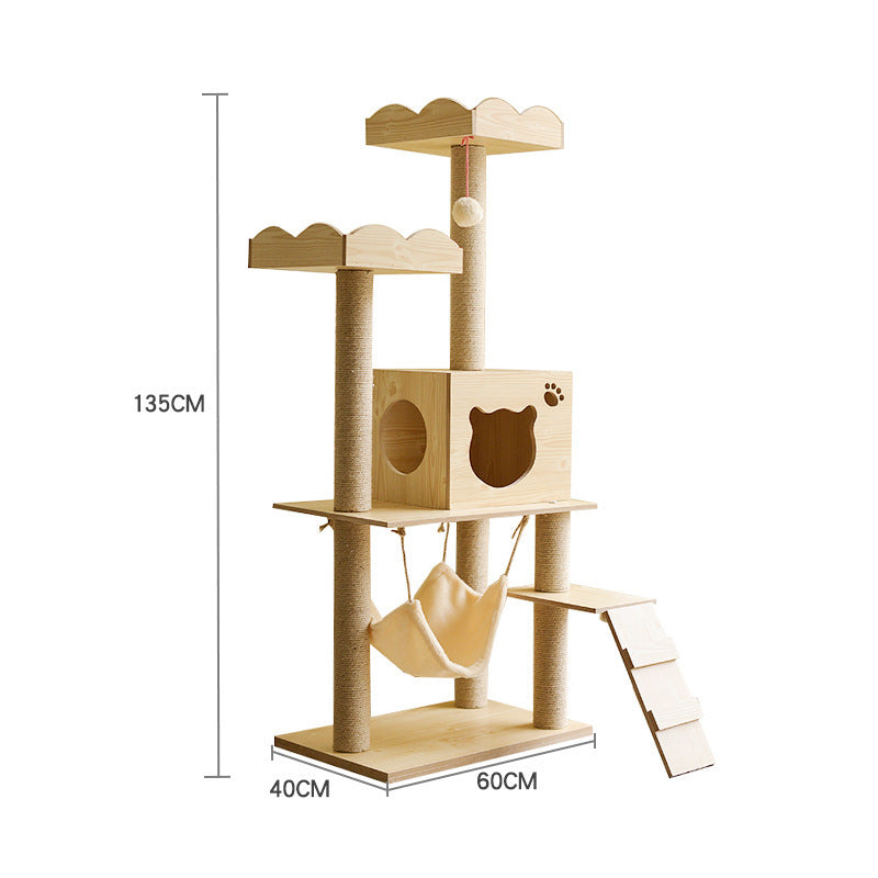 Cat Crawl Nest Scratching Board Tree Supplies Pet Toy Space Capsule - 𝓢𝓱𝓸𝓹𝓵𝓮𝓬𝔂