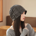 Korean Style Ripped Pile Heap Cap Children Autumn And Winter Fashion All-matching Make Face Look Smaller - 𝓢𝓱𝓸𝓹𝓵𝓮𝓬𝔂