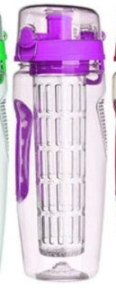 32Oz Fruit Infusing Infuser Water Bottle Water Fruit Bottle BPA Free Plastic Sport Fruit Infuser Water Bottles With Infuser Juice Shaker Drink Bottle Of Water - 𝓢𝓱𝓸𝓹𝓵𝓮𝓬𝔂