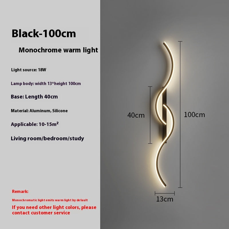 Simple Bedside Wall Lamp Living Room Background Wall Aisle Corridor Lamps - 𝓢𝓱𝓸𝓹𝓵𝓮𝓬𝔂