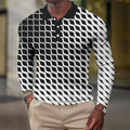 Men's Long Sleeve Inner Wear Loose Casual Solid Color Gradient Top - 𝓢𝓱𝓸𝓹𝓵𝓮𝓬𝔂