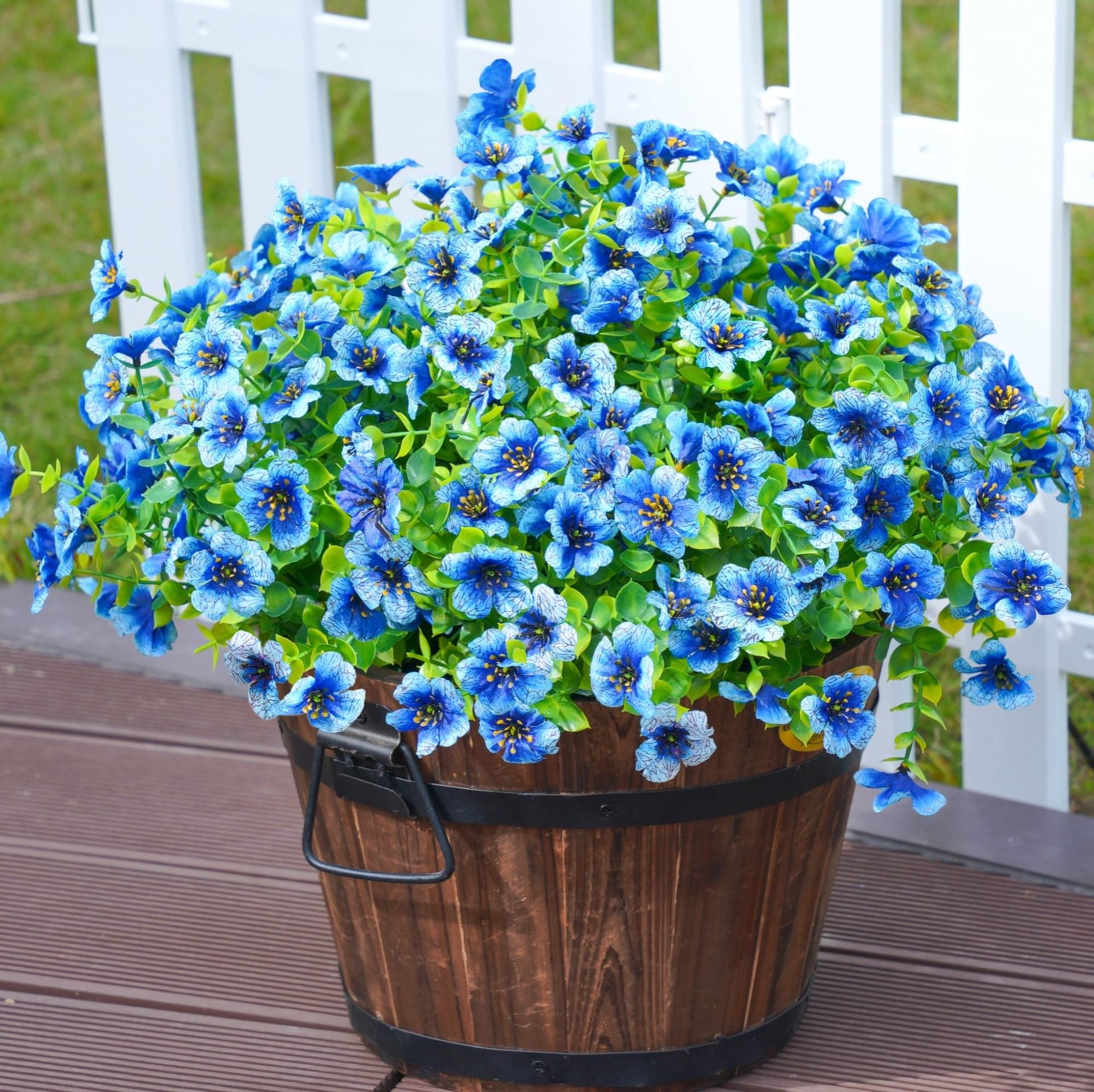 Artificial Outdoor UV-proof Decorative Simulation Green Plant Plastic Flowers - 𝓢𝓱𝓸𝓹𝓵𝓮𝓬𝔂