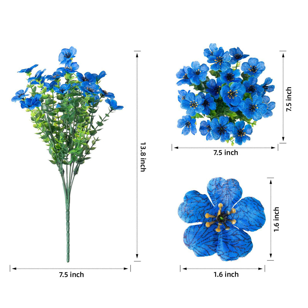 Artificial Outdoor UV-proof Decorative Simulation Green Plant Plastic Flowers - 𝓢𝓱𝓸𝓹𝓵𝓮𝓬𝔂