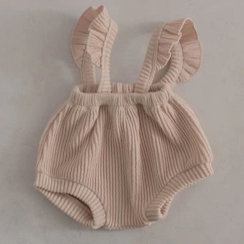 Newborn Lace Overalls Infant Toddler Triangle Shorts - 𝓢𝓱𝓸𝓹𝓵𝓮𝓬𝔂