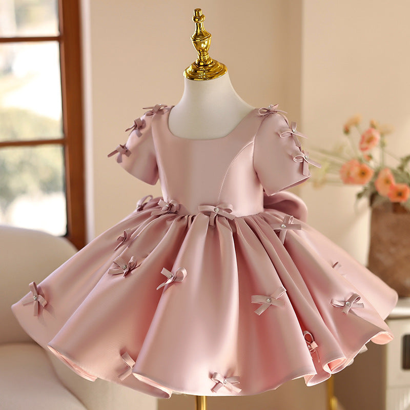 Little Girl Birthday Full-year Evening Dress - 𝓢𝓱𝓸𝓹𝓵𝓮𝓬𝔂