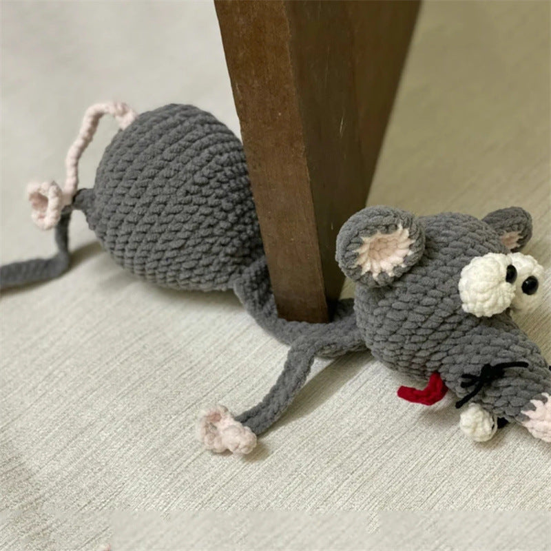 Hand-knitted Creative Animal Door Stop Ornaments - 𝓢𝓱𝓸𝓹𝓵𝓮𝓬𝔂