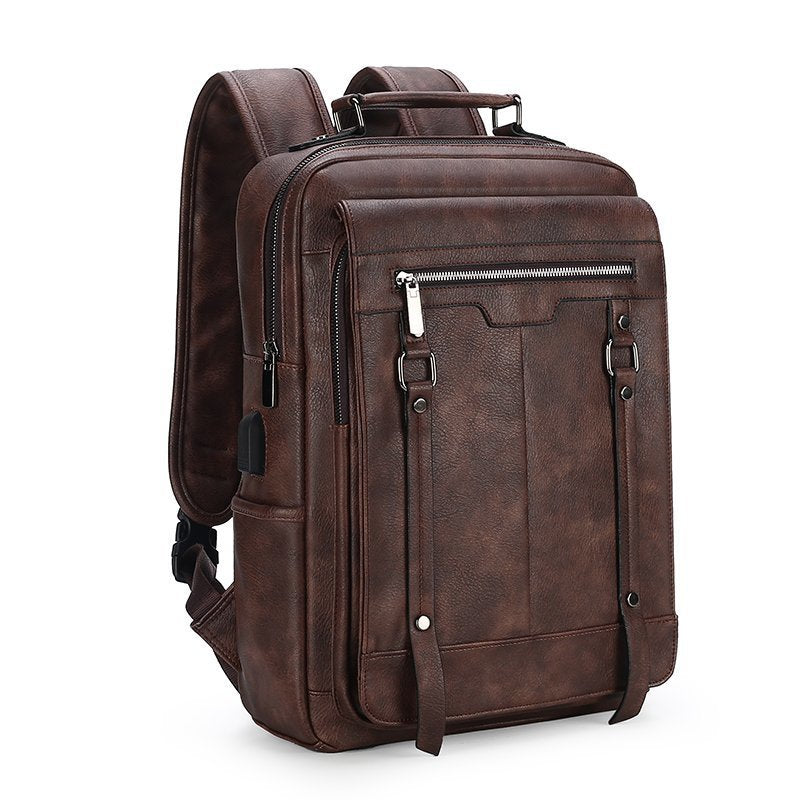 Men's Casual Backpack High School Junior High School Student Schoolbag Simple - 𝓢𝓱𝓸𝓹𝓵𝓮𝓬𝔂