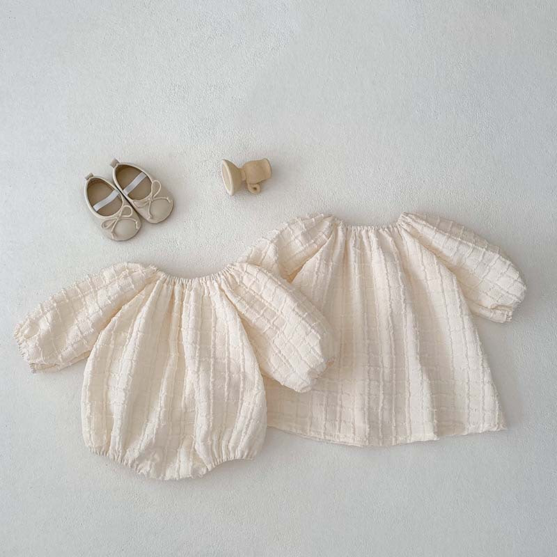 Spring And Autumn New Plaid Solid Color Baby Jumpsuit - 𝓢𝓱𝓸𝓹𝓵𝓮𝓬𝔂