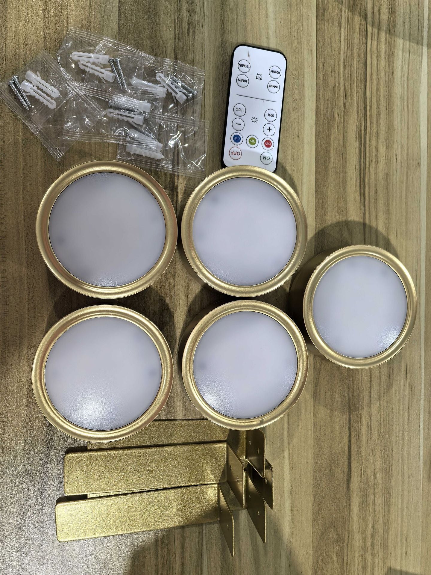 LED Art Display Light Golden Battery Powered - 𝓢𝓱𝓸𝓹𝓵𝓮𝓬𝔂