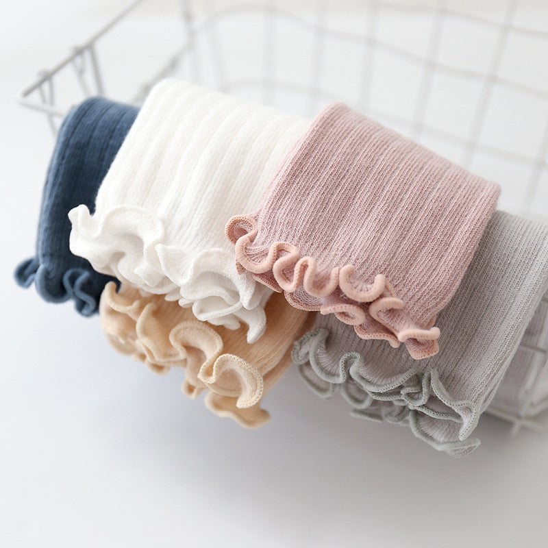 Children's Wooden Ear Over The Knee Mid-calf Length And Knee High Socks - 𝓢𝓱𝓸𝓹𝓵𝓮𝓬𝔂