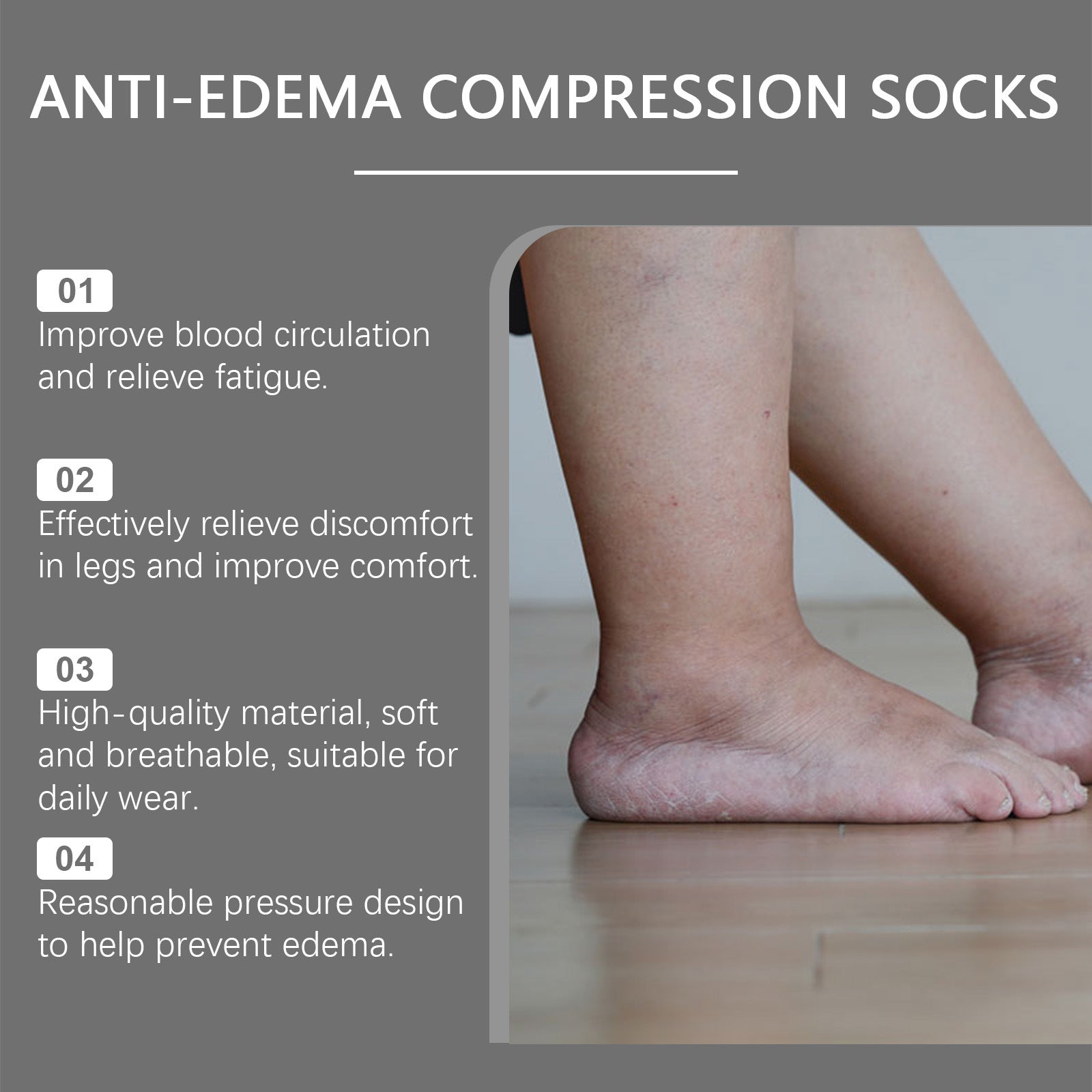 Breathable Absorption Mild Warm Leg Care Socks - 𝓢𝓱𝓸𝓹𝓵𝓮𝓬𝔂