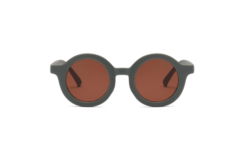 Children's Sunglasses Vintage Round Frame Sun Glasses - 𝓢𝓱𝓸𝓹𝓵𝓮𝓬𝔂