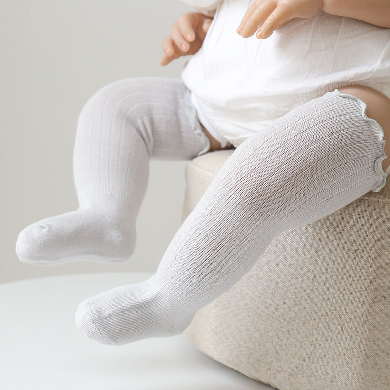Children's Wooden Ear Over The Knee Mid-calf Length And Knee High Socks - 𝓢𝓱𝓸𝓹𝓵𝓮𝓬𝔂