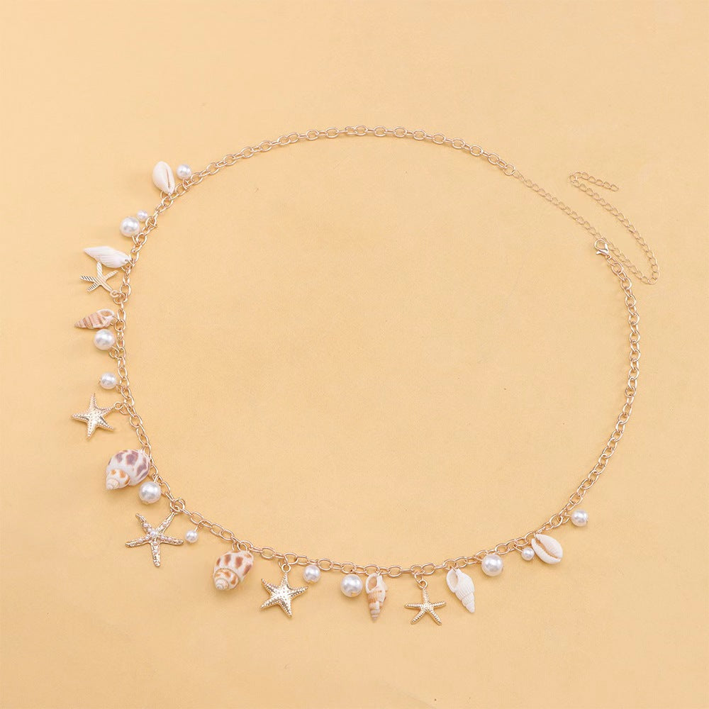 Bohemian Beach Shell Waist Chain - 𝓢𝓱𝓸𝓹𝓵𝓮𝓬𝔂