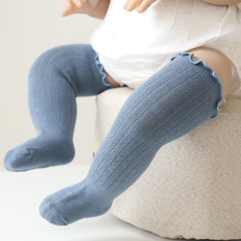 Children's Wooden Ear Over The Knee Mid-calf Length And Knee High Socks - 𝓢𝓱𝓸𝓹𝓵𝓮𝓬𝔂