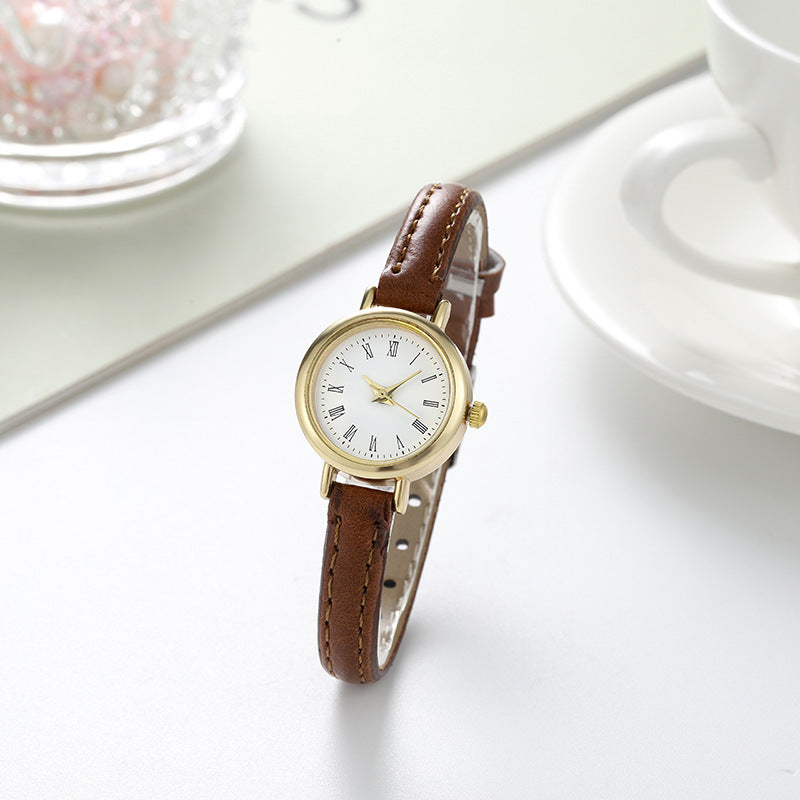 Women's Simple And Compact Alloy Belt Watch - 𝓢𝓱𝓸𝓹𝓵𝓮𝓬𝔂
