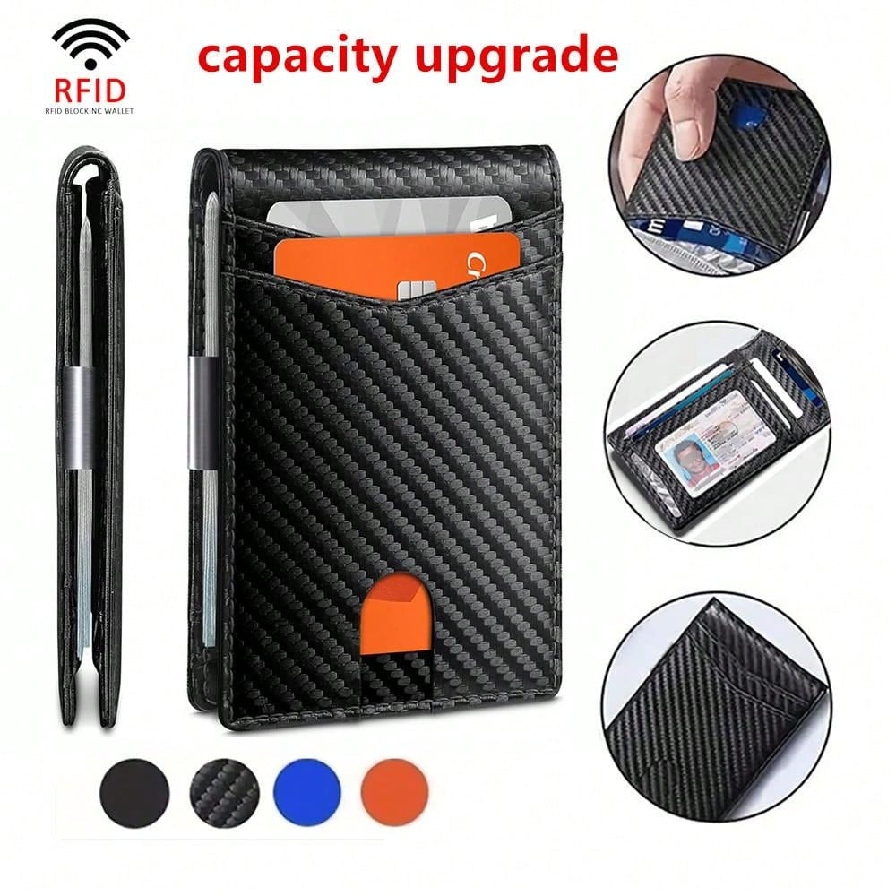 New Men's Ultra-thin Wallet Simple 12 Cards - 𝓢𝓱𝓸𝓹𝓵𝓮𝓬𝔂