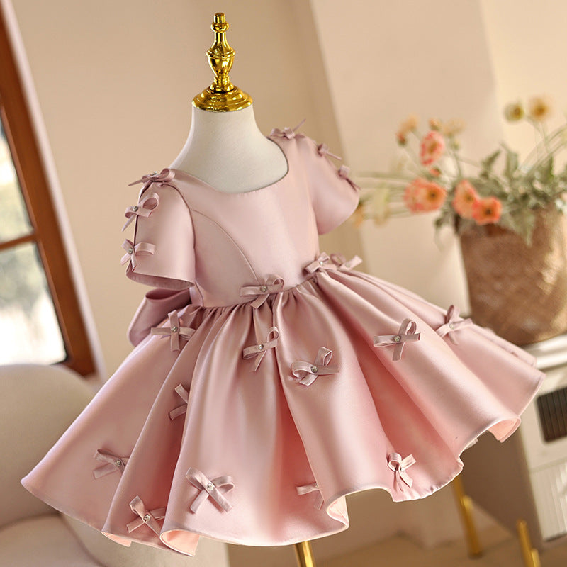 Little Girl Birthday Full-year Evening Dress - 𝓢𝓱𝓸𝓹𝓵𝓮𝓬𝔂