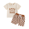 Children's Casual Letter Printed Short Sleeved Set - 𝓢𝓱𝓸𝓹𝓵𝓮𝓬𝔂